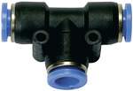 Riegler 109832.Push-in T-connector »Blue Series«, for hose exterior Ø 14 mm