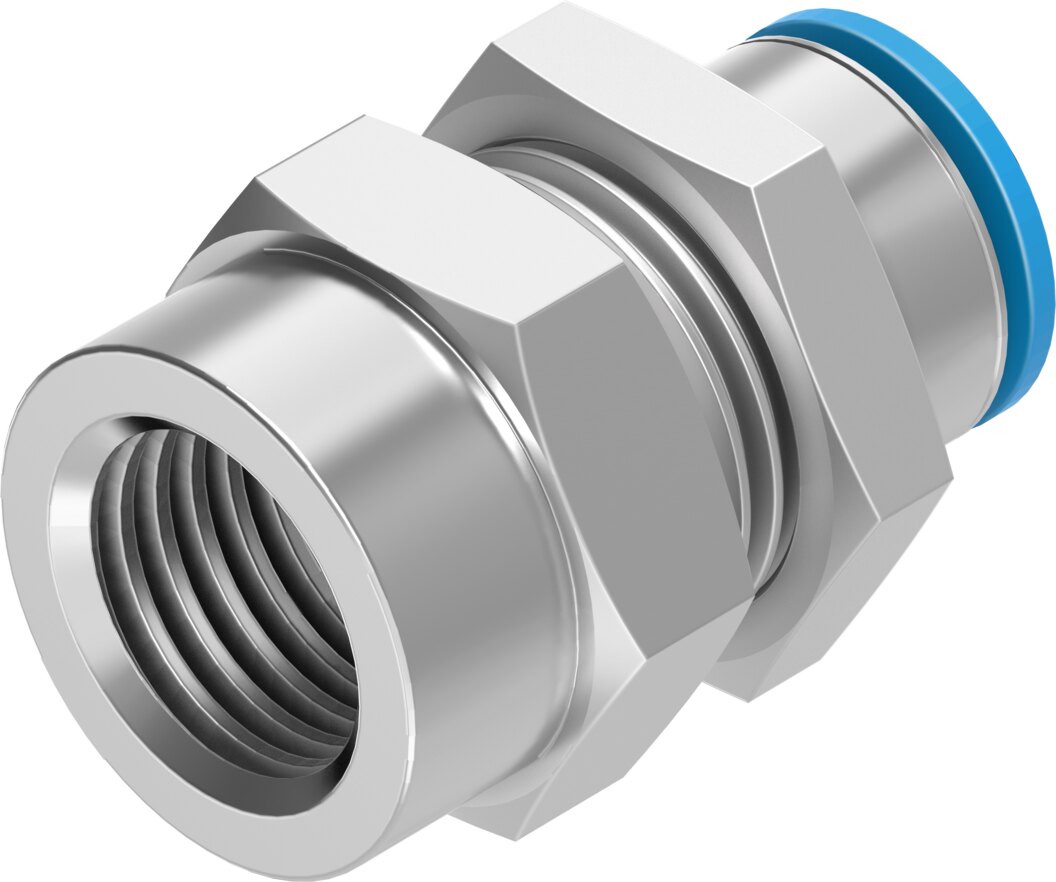 Schott-Steckverschraubung QSSF-3/8-1/2-U - Festo 153777