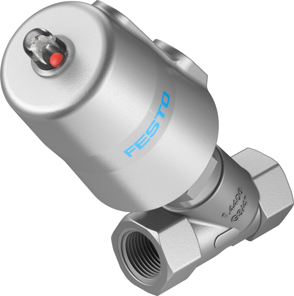 Schrägsitzventil VZXF-L-M22C-M-B-G34-180-M-V4V4T-50-10-OA-CS - Festo 8130896