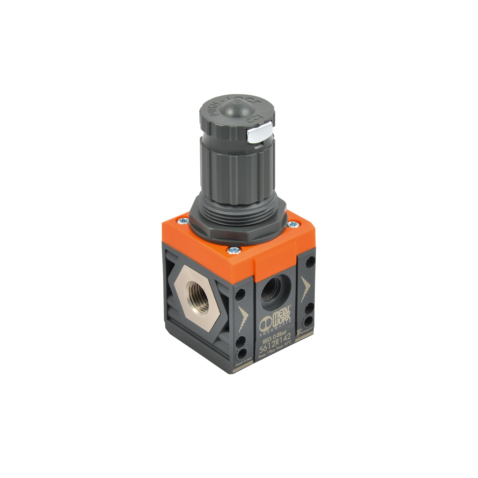 Pressure regulator »SYNTESI«, size 2, G 1, 0…2 bar - Riegler 139814