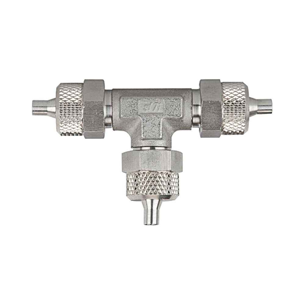 Riegler 110687.T-connection, for hose 8/6 mm, Stainless steel 1.4571