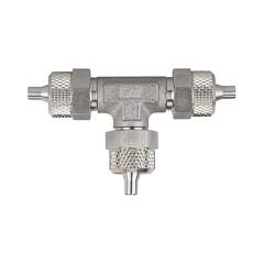 Riegler 110687.T-connection, for hose 8/6 mm, Stainless steel 1.4571