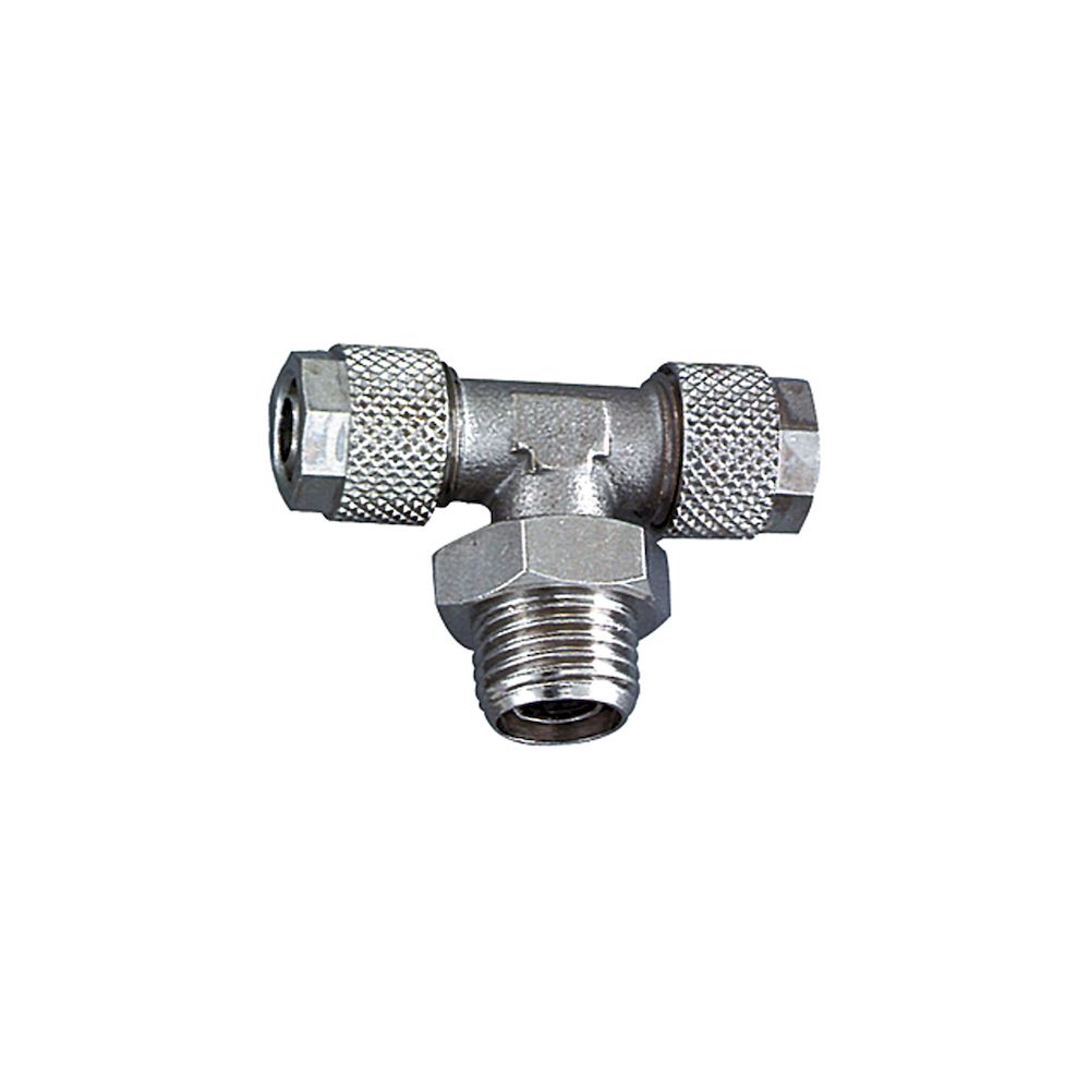 Riegler 110598.T screw-in fitting, not rotating, M5 o., for hose 5/3 mm