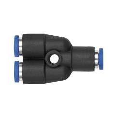 Riegler 148882.Push-in Y-connector »Blue Series« mini, for hose exterior Ø 3 mm