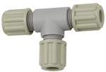 Riegler 110839.T-hose fitting, for hose 9/12 mm, PA