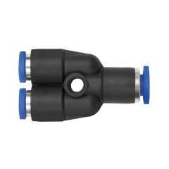 Riegler 148886.Push-in Y-connector »Blue Series« mini, red., hose exterior Ø 6/4