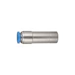 Riegler 109880.Straight push-in connector »Blue Series« hose Ø 6 plug nip. 12