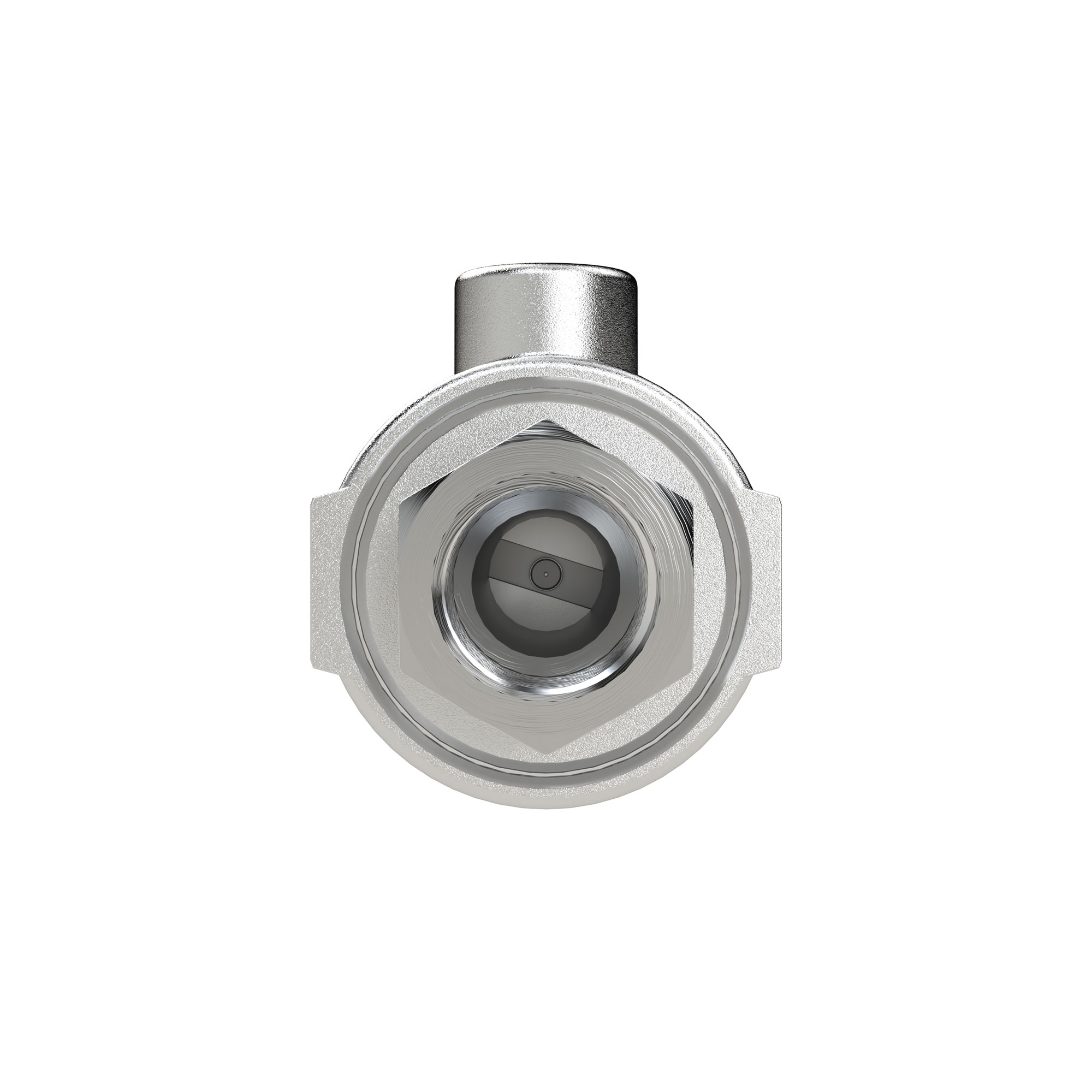 Coaxial valve pneumat. actuated, double-acting, NBR, Rp 2 - Riegler 146447