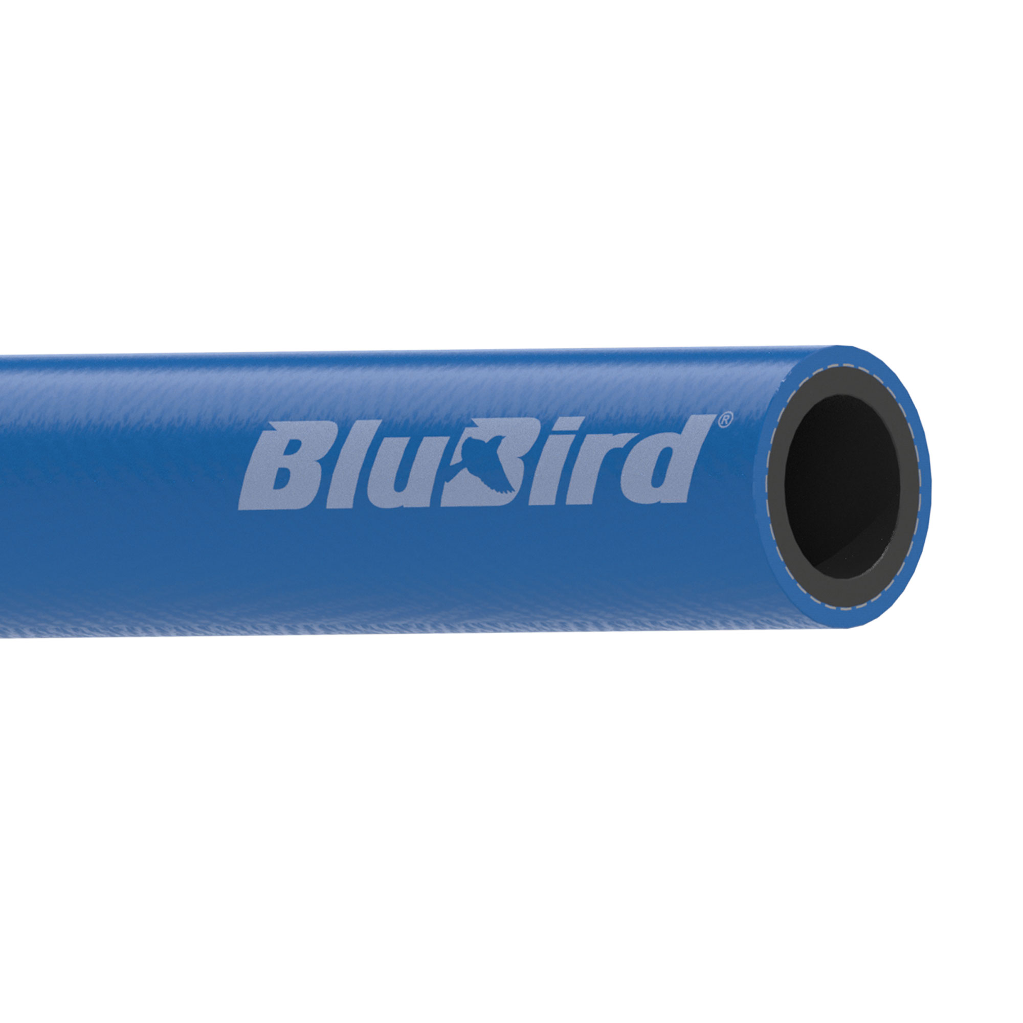 Solid rubber workshop hose »BluBird«, Ø12x6, max. 20 bar, 50 m - Riegler 146503