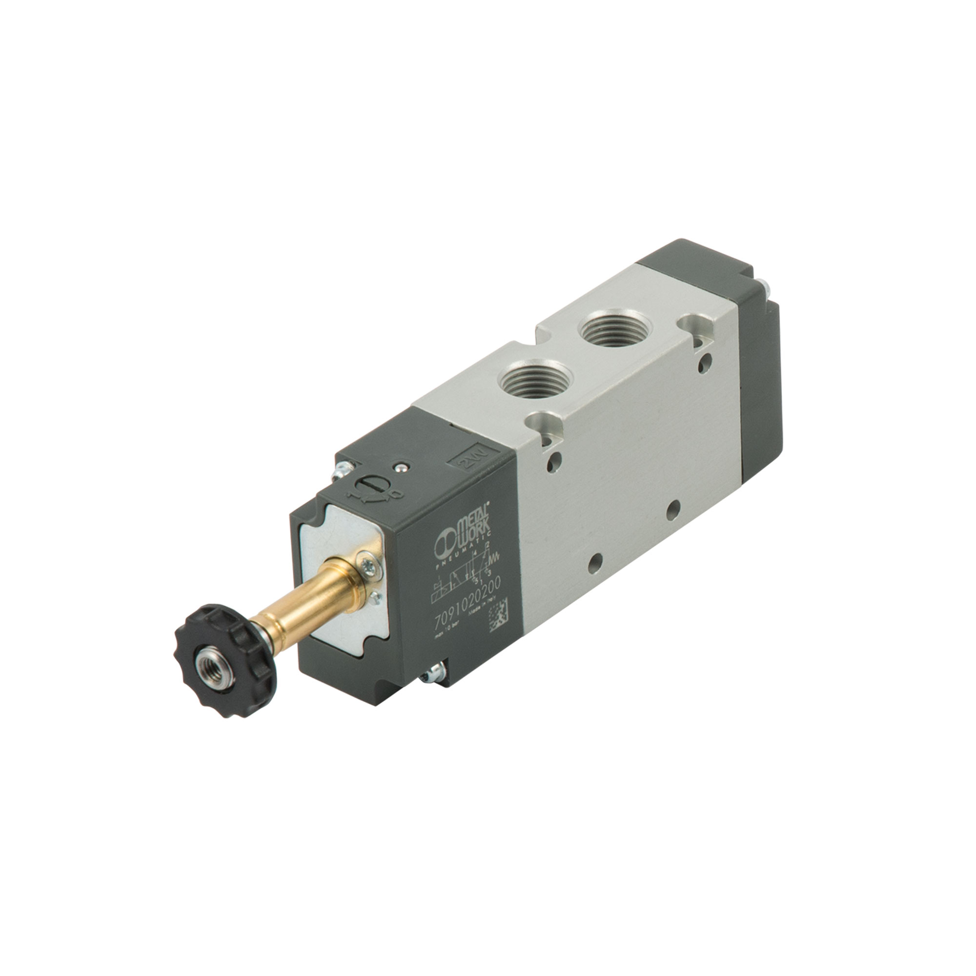 5/2-Wegeventil »BASIC«, elektropneumatisch Reihe BASIC - Riegler K2601
