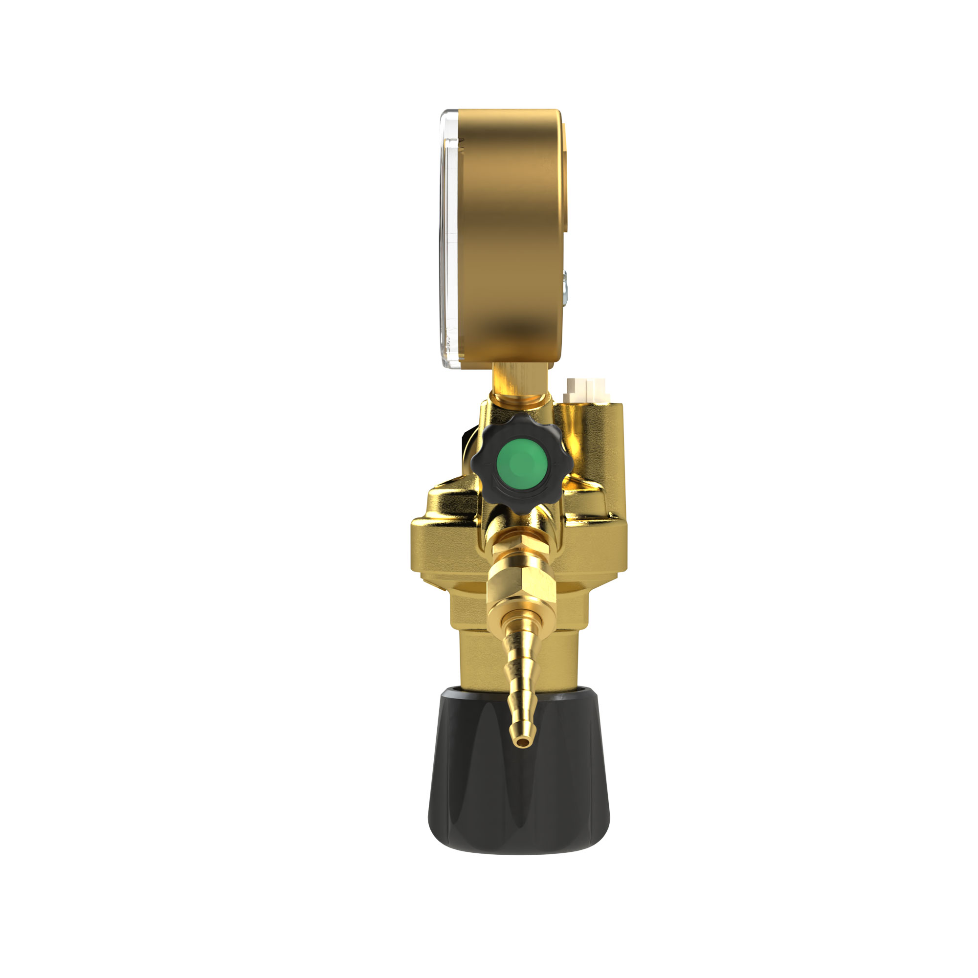 Cylinder pressure regulator, 200 bar, CO2/argon, 0 - 25 bar - Riegler 146759