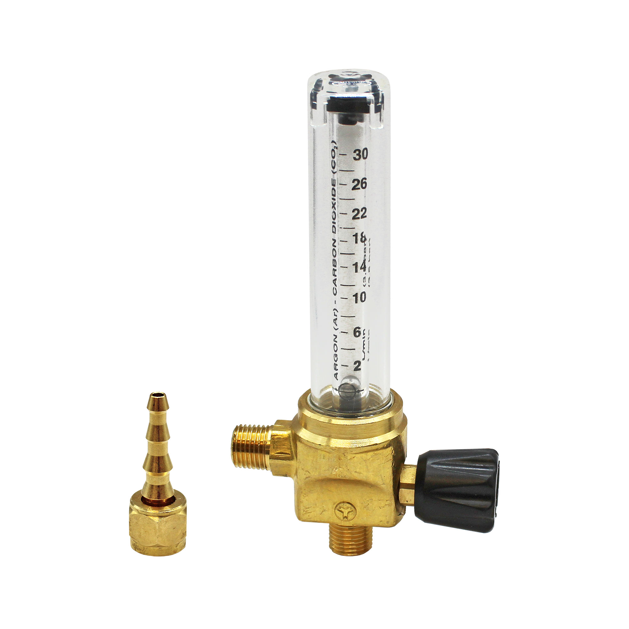 Flow meter for Cylinder pressure regulator, 0 - 30 l/min, MS/KS - Riegler 146831