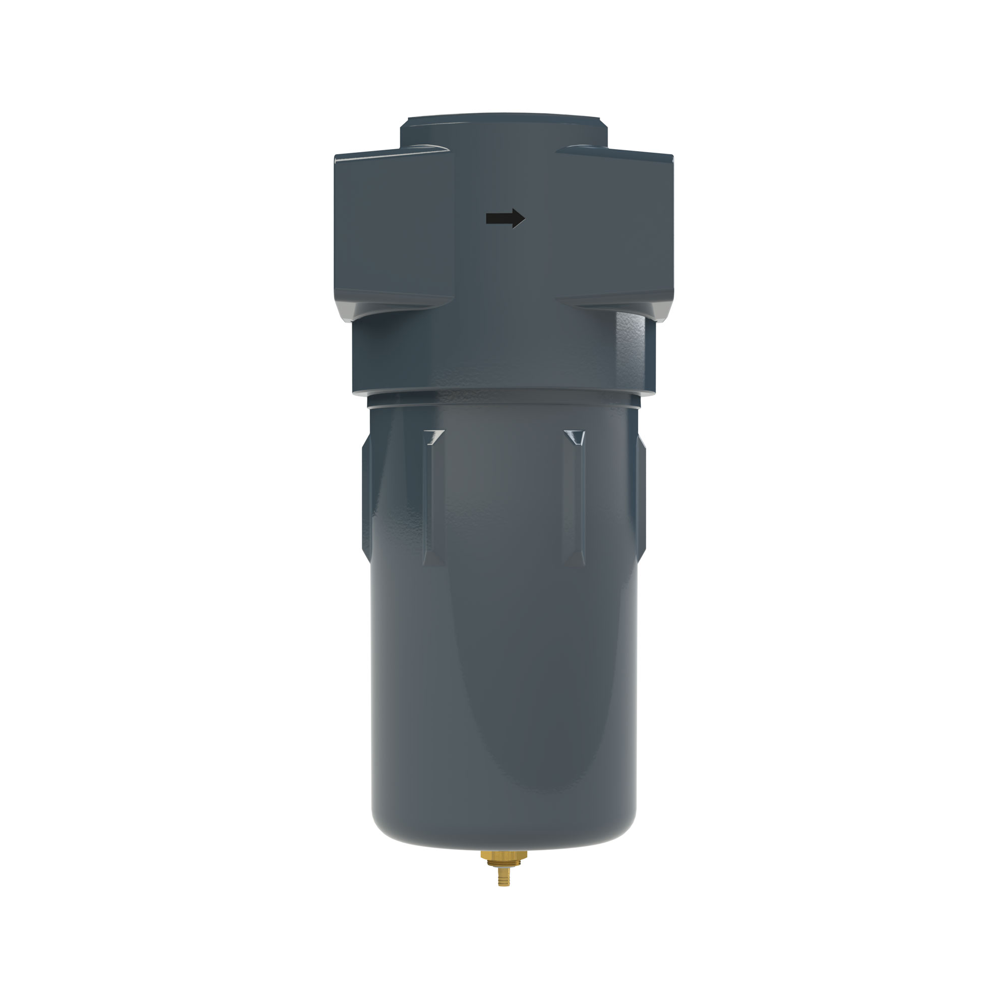 Active charcoal filter without diff.press.gauge, 0.003 mg/m³,G3/8 - Riegler 146961