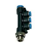 Riegler 135708.T-multi-distributor »Blue Series«, rotating, G 3/8 o.