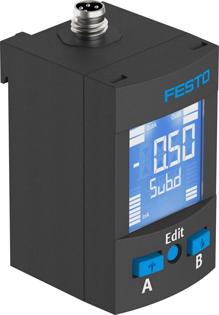 Drucksensor SPAU-V1R-H-Q6D-L-PNLK-PNVBA-M8U+2.5S - Festo 603988