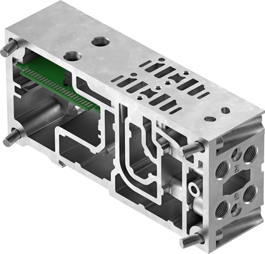 Verkettungsplatte VABV-S4-2HS-G18-CB-2T1 - Festo 8067934