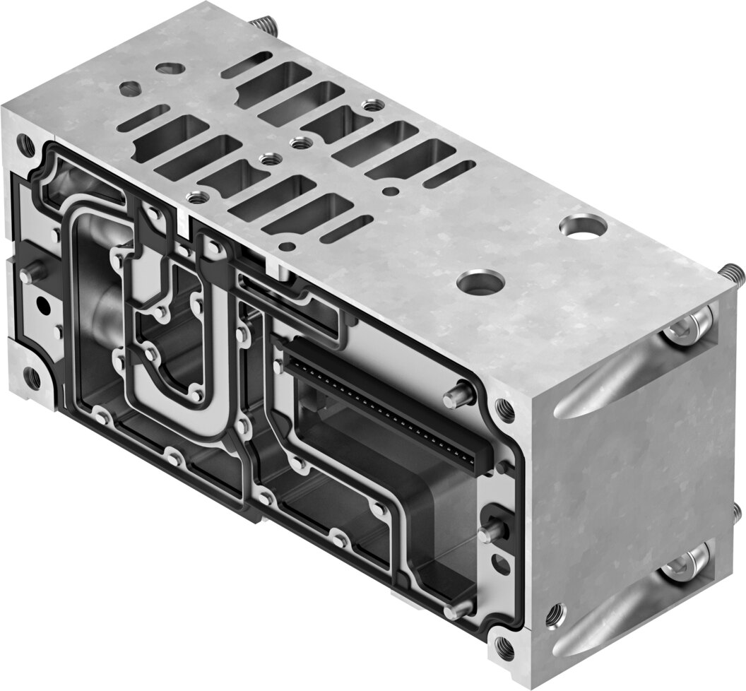 Verkettungsplatte VABV-S4-1HS-G14-CB-2T1 - Festo 8067942