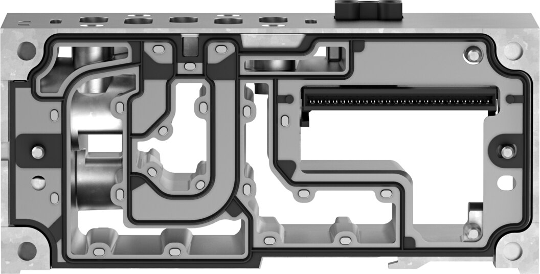 Verkettungsplatte VABV-S2-2S-G12-CB-T1 - Festo 8068148