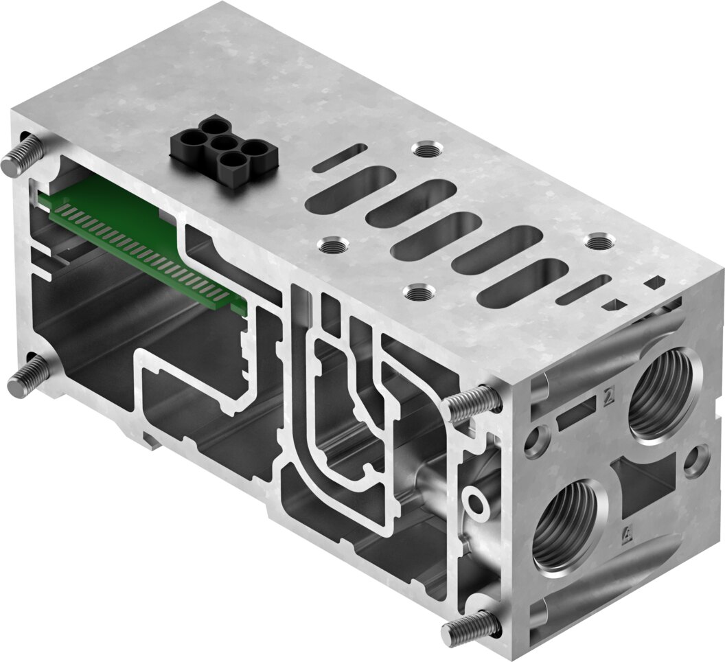 Verkettungsplatte VABV-S2-2S-G12-CB-T2 - Festo 8068146