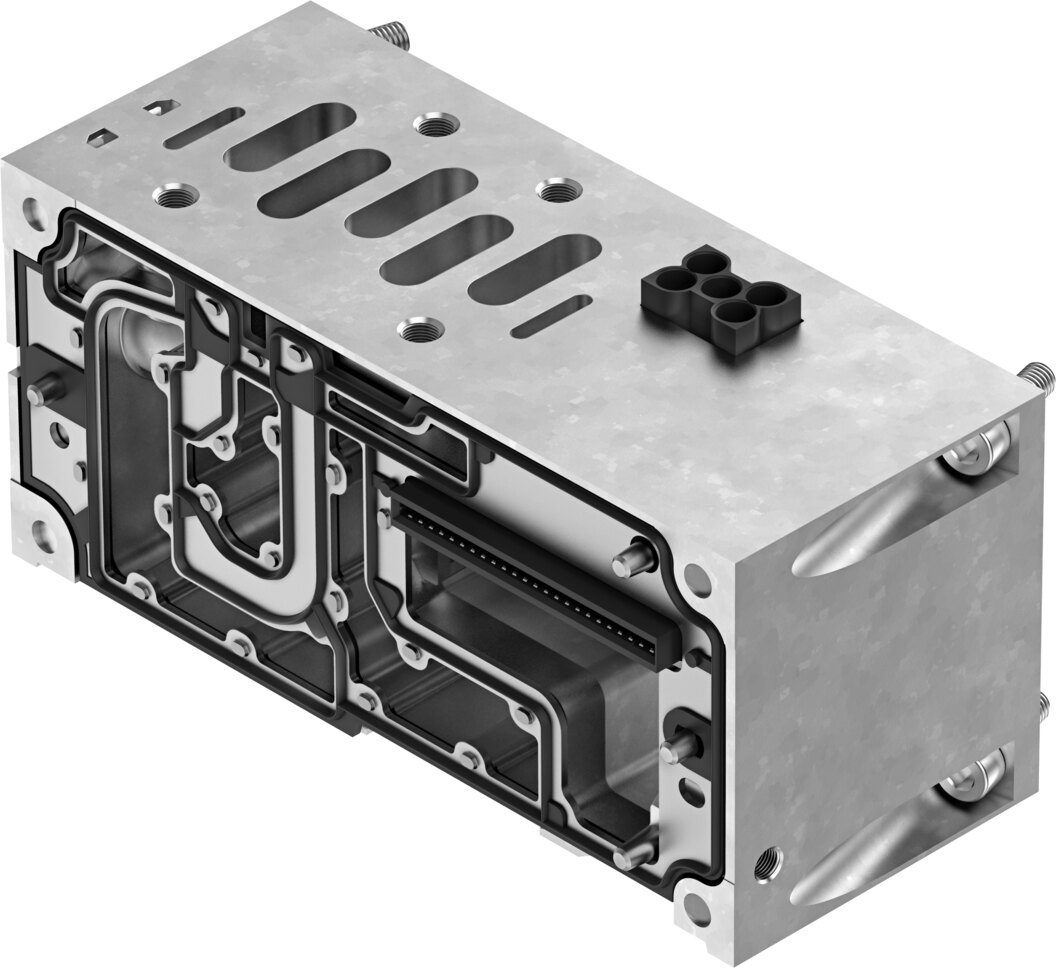 Verkettungsplatte VABV-S2-2S-G12-CB-T1 - Festo 8068148