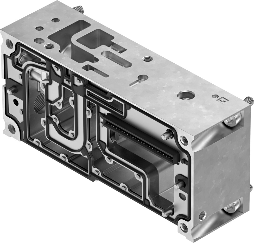 Verkettungsplatte VABV-S6-1Q-G38-CB-T5 - Festo 8068610