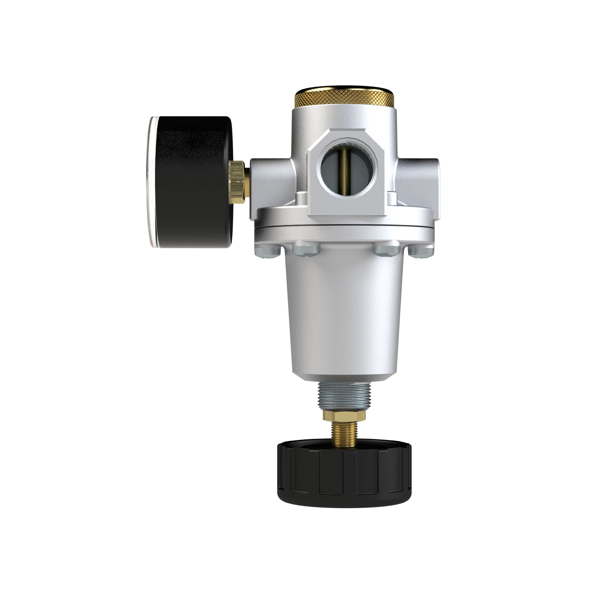 Constant pressure regulator, size 2, G 3/8, 0.1 - 3 bar - Riegler 147488
