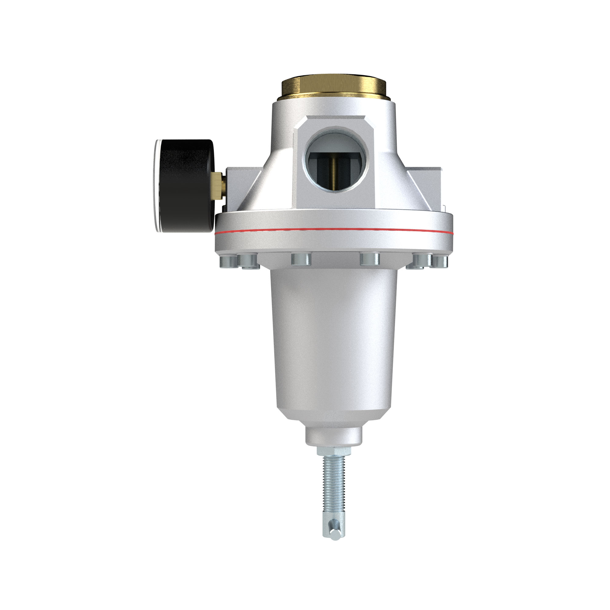 Constant pressure regulator, size 4, G 1, 0.2 - 6 bar - Riegler 147519