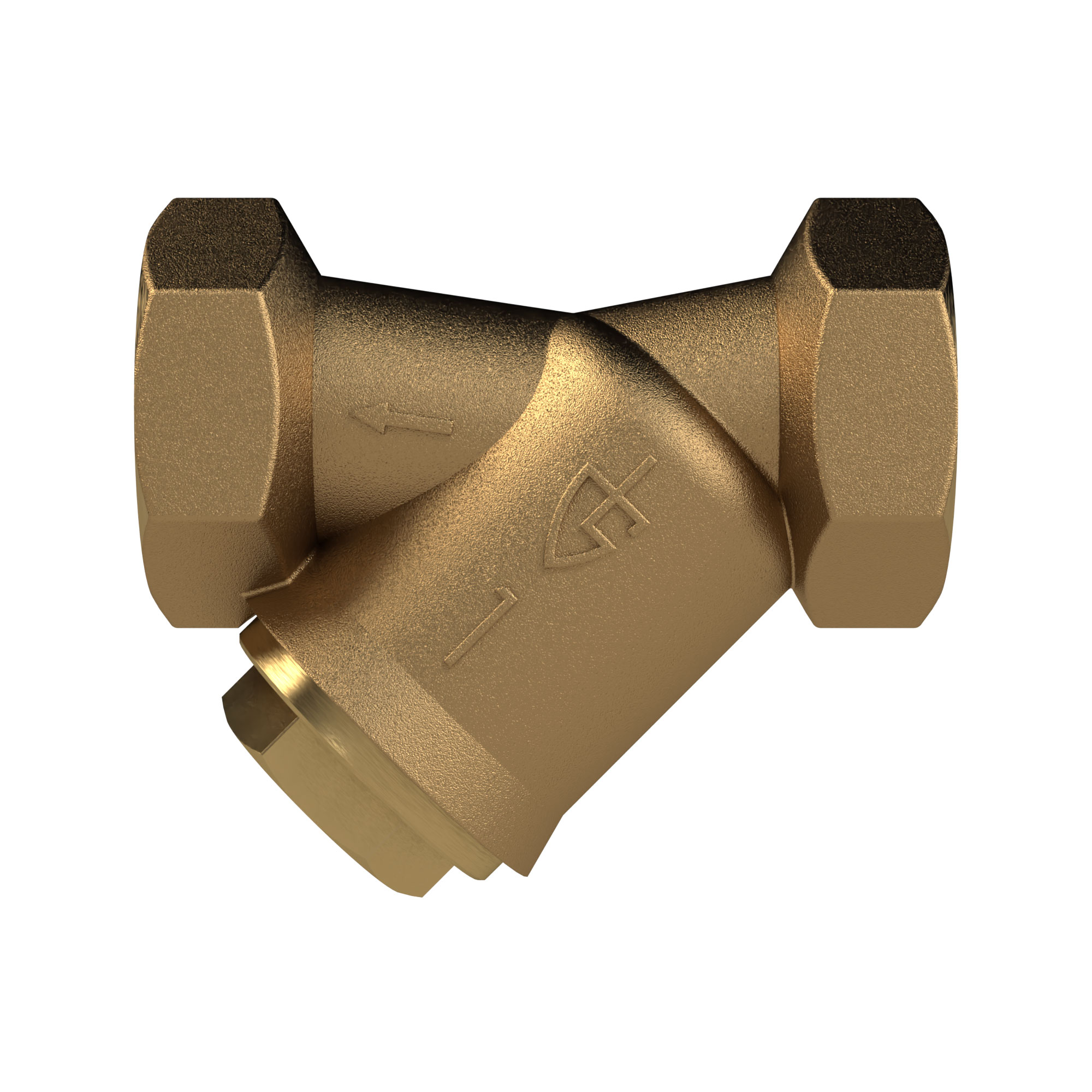 Schmutzfänger, Rotguss, G 2, DN 50, MW 0,75 mm - Riegler 147591