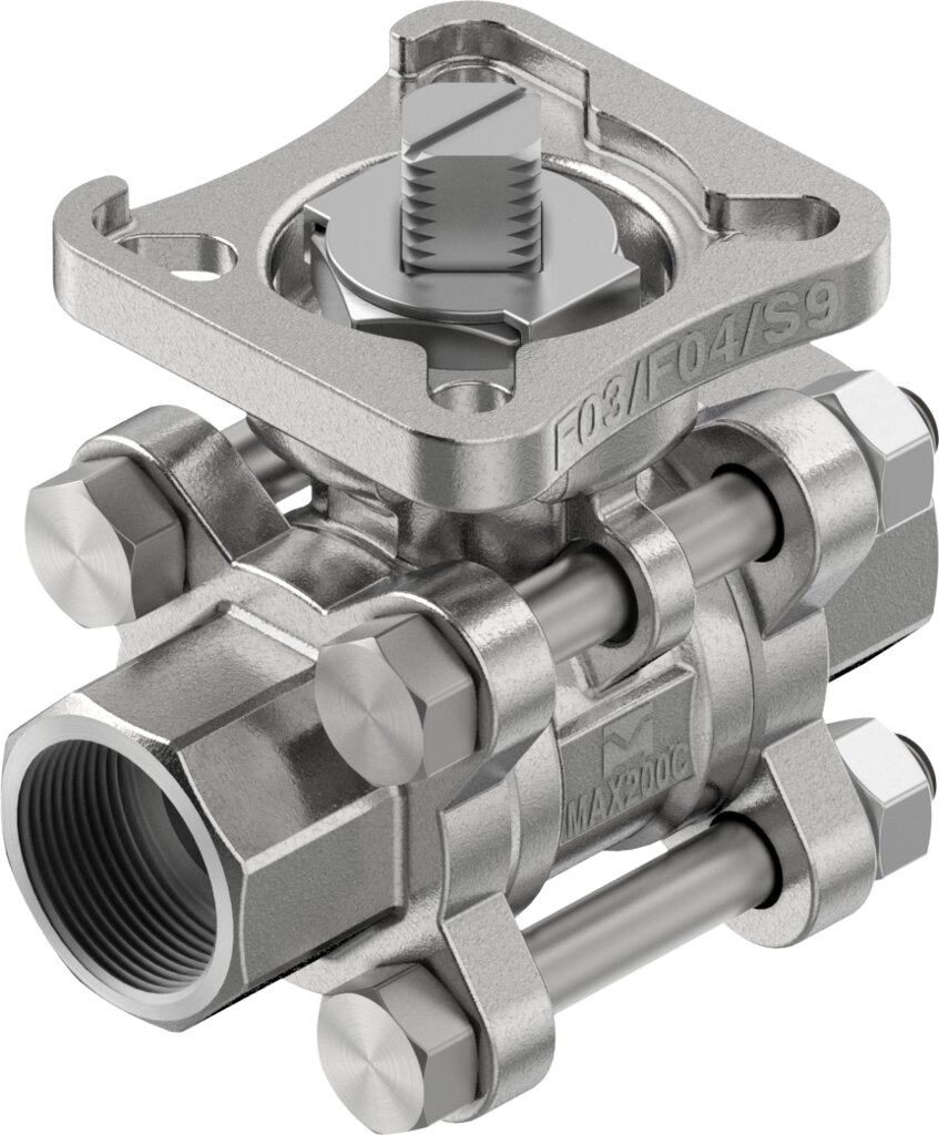 Kugelhahn VZBE-3/8-WA-63-T-2-F0304-V15V15 - Festo 8089039