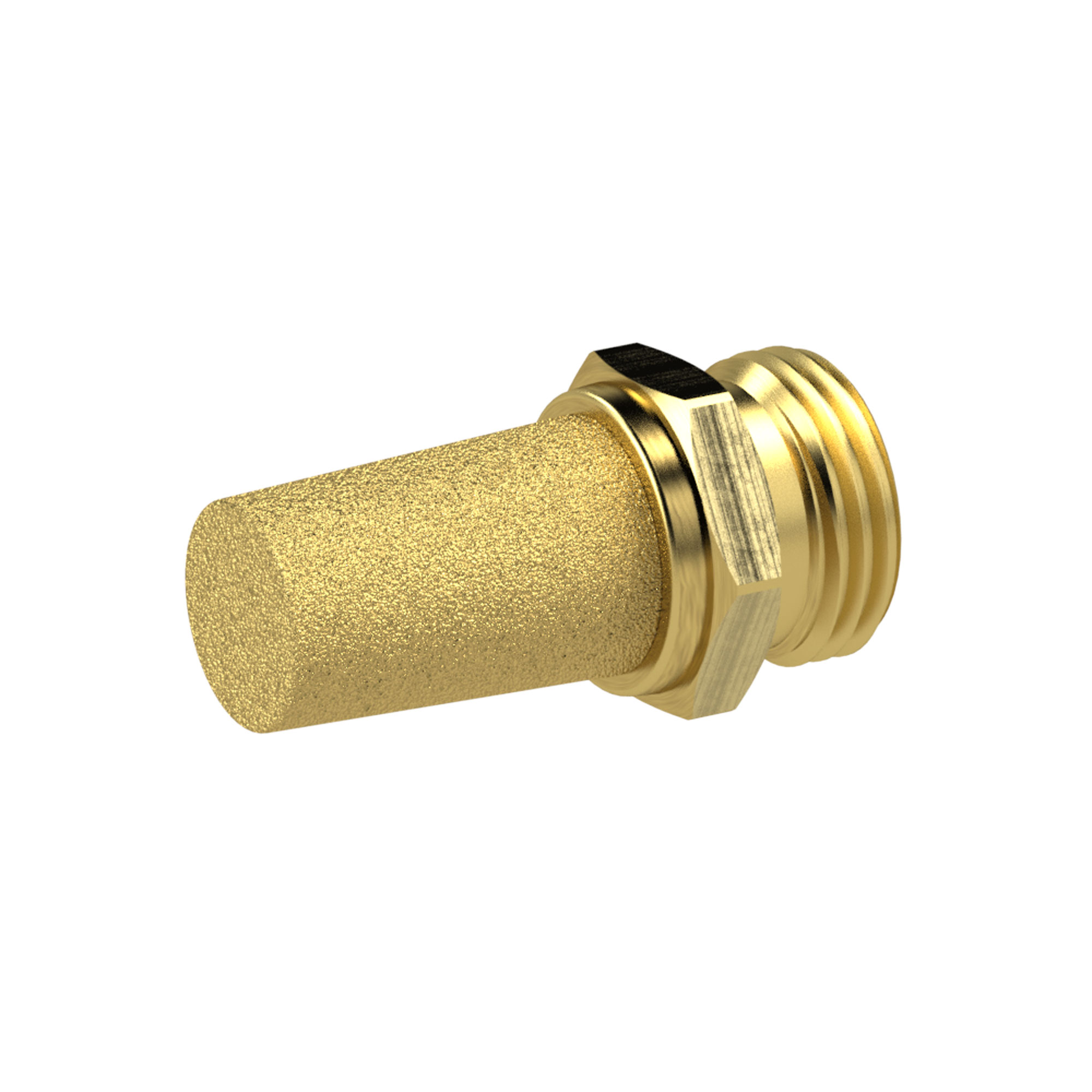 Sintered bronze silencer for »multifix« / »FUTURA«, G 1/2 o. - Riegler 148078