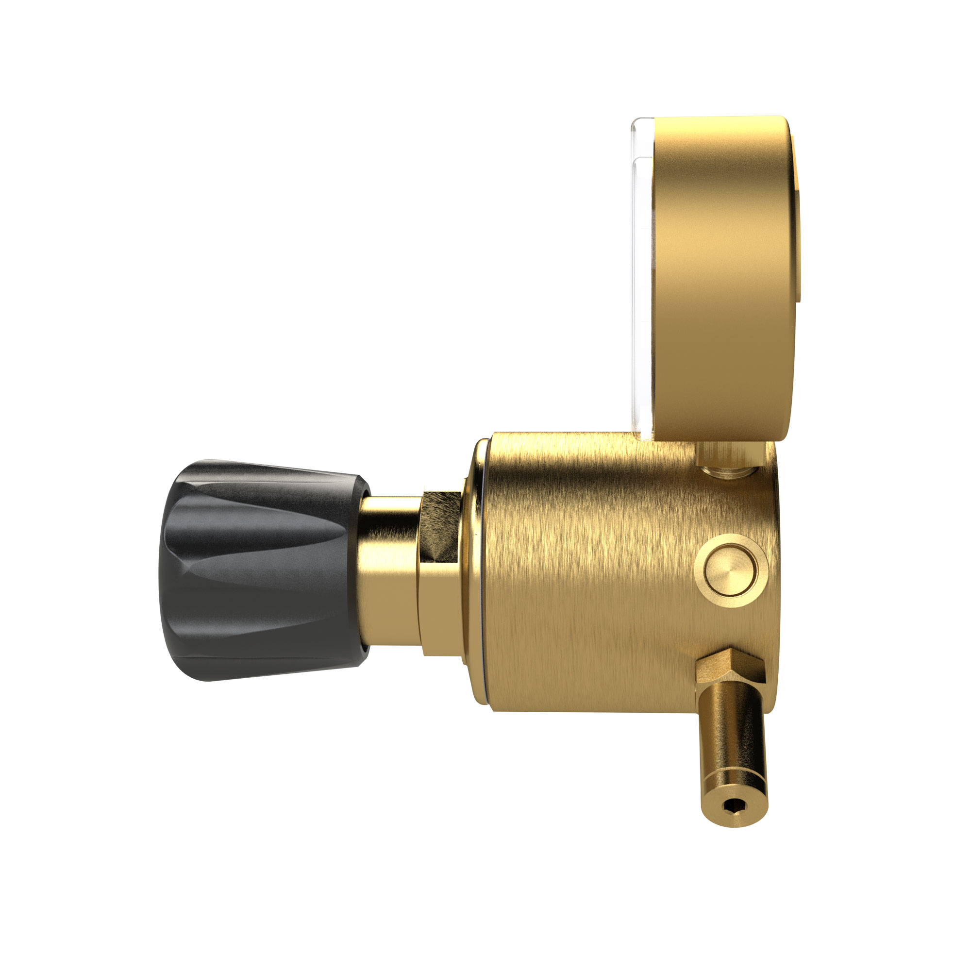 Line pressure regulator 300 bar, G 1/4 IT, 1 - 100 bar - Riegler 148148