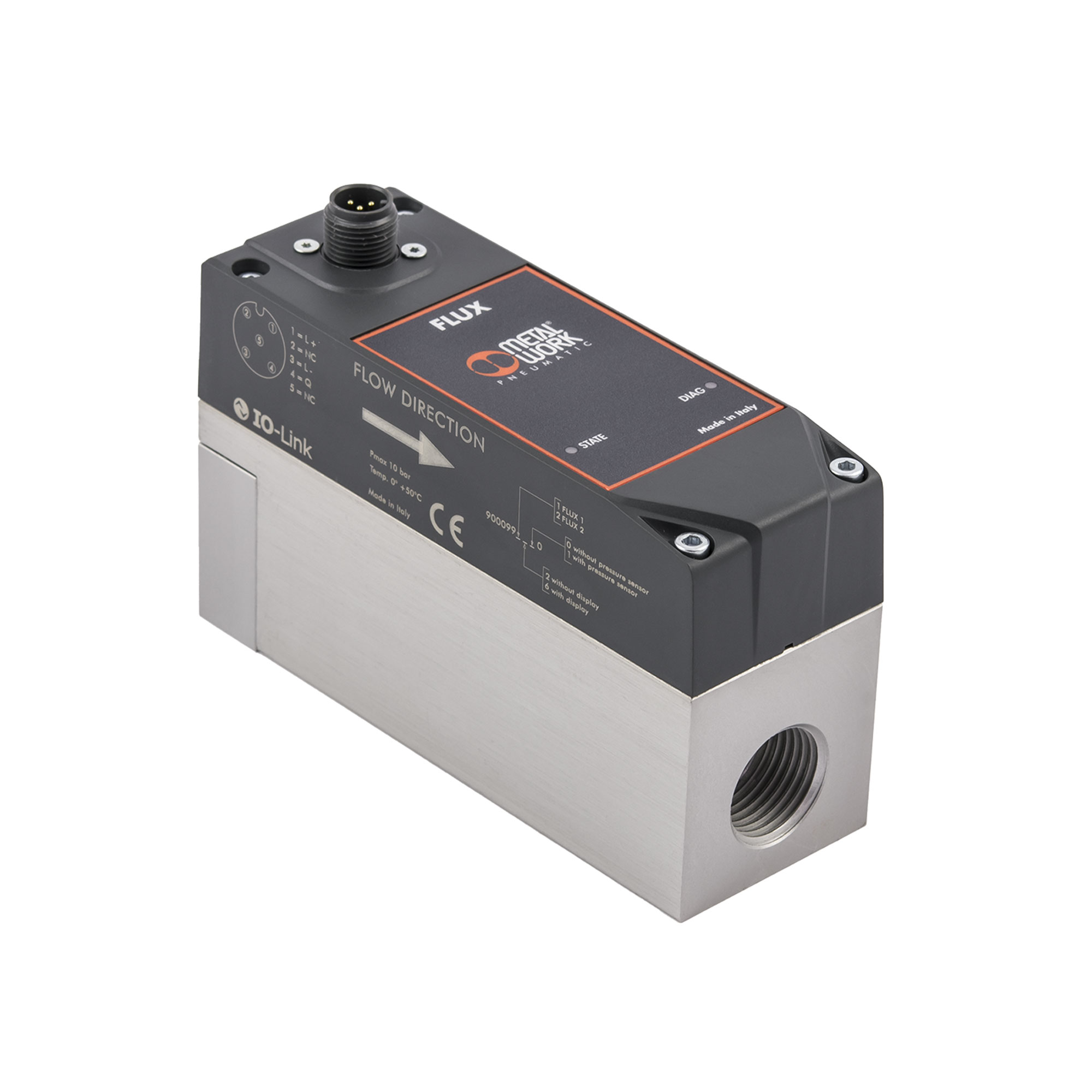 Durchflussmesser »FLUX«, BG 1, IO-Link - Riegler 148198