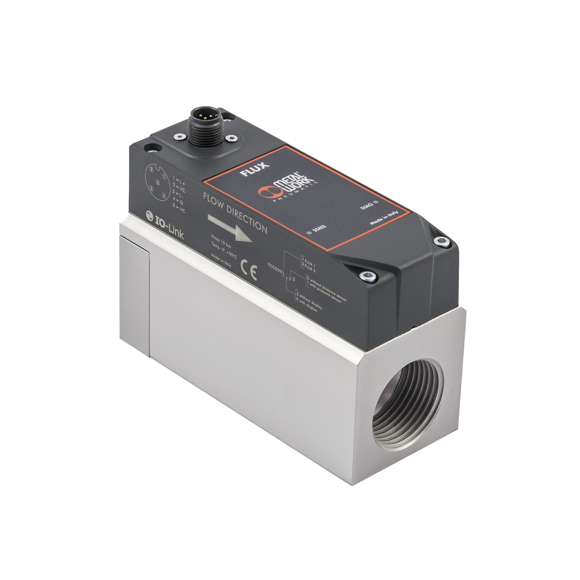 Durchflussmesser »FLUX«, BG 2, IO-Link - Riegler 148204