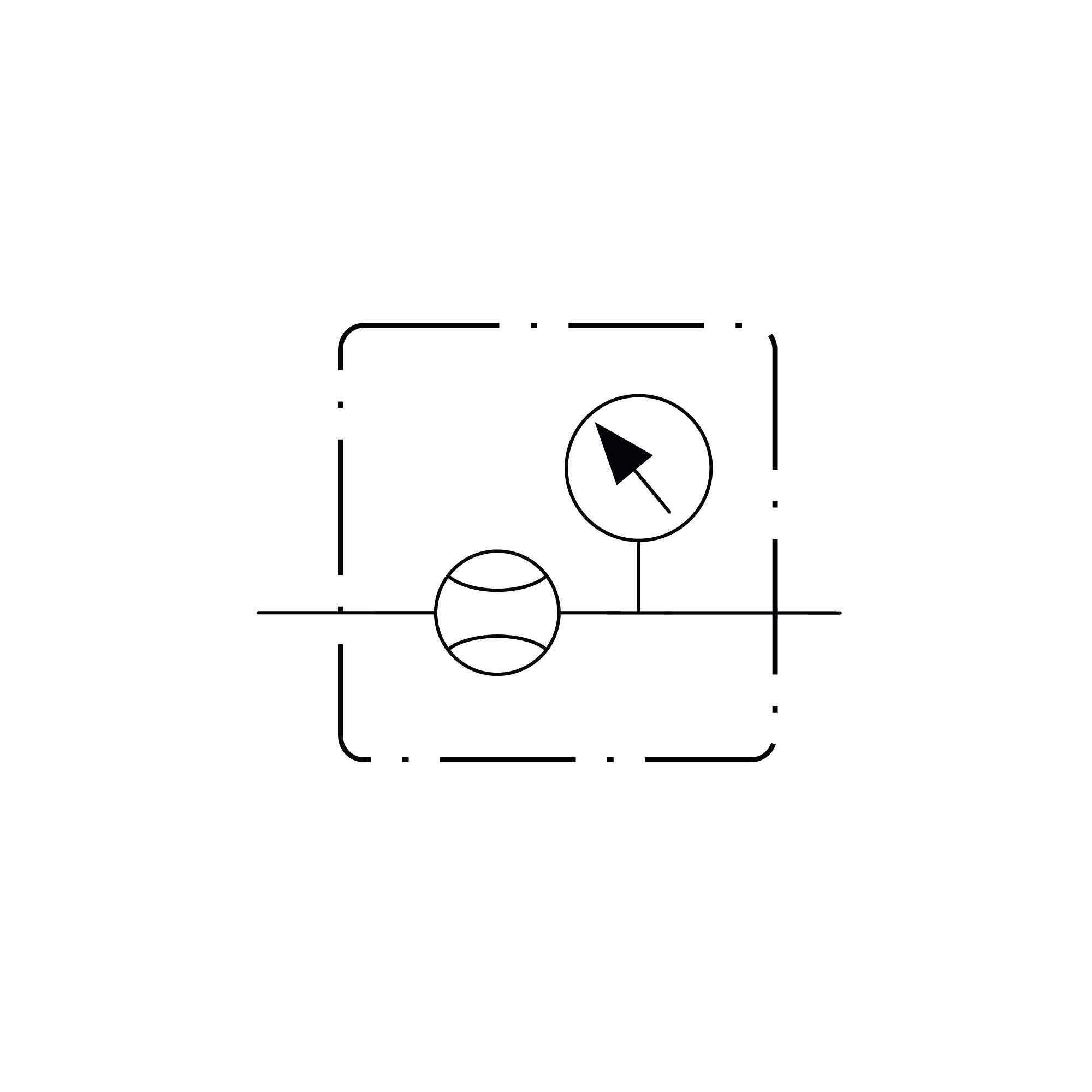 Durchflussmesser »FLUX«, BG 3, Display/Drucksensor - Riegler 148211