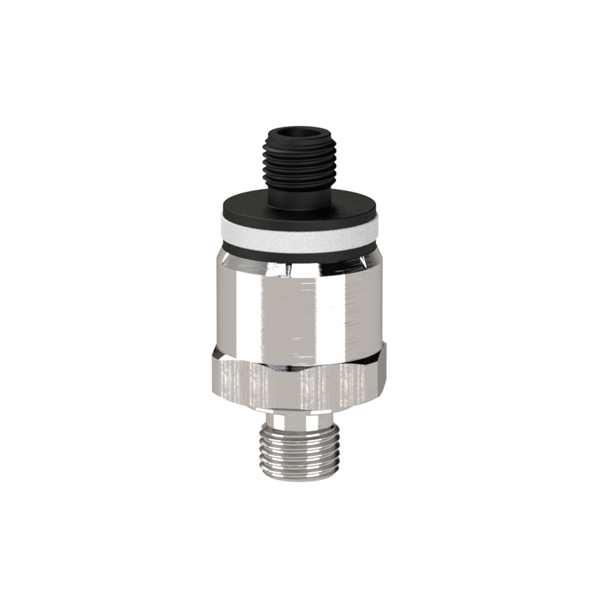 Pressure sensor, A-1200, G1/4, 0 - 0.4 bar,1.0%FS, PNP,M12x1,316L - Riegler 148285