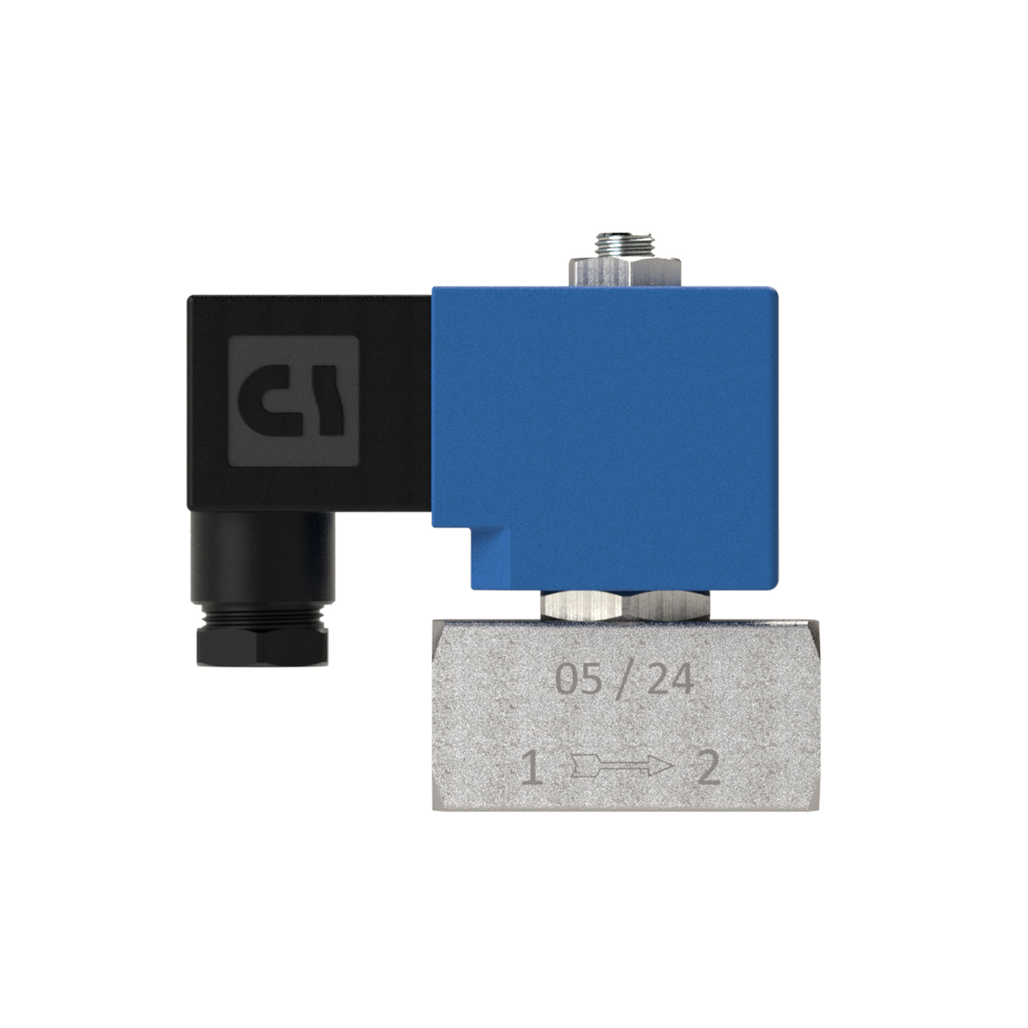 2/2-Wege-MV., ES, NO, vorg., 24 V DC, G 1/2, PN 0,5-12 bar, EPDM - Riegler 148593