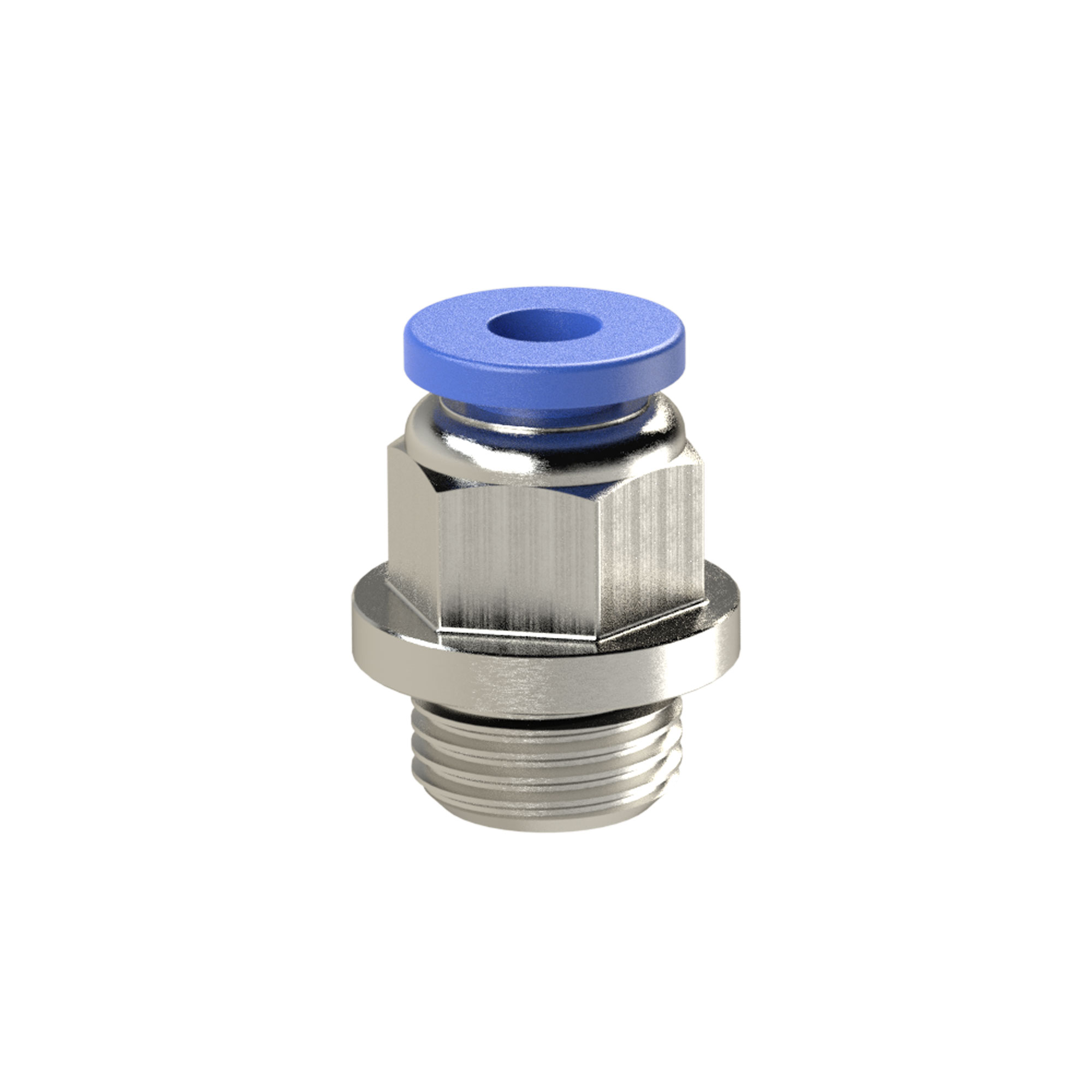 Gerade Steckverschraubung »Blaue Serie« mini Blaue Serie mini - Riegler K1253