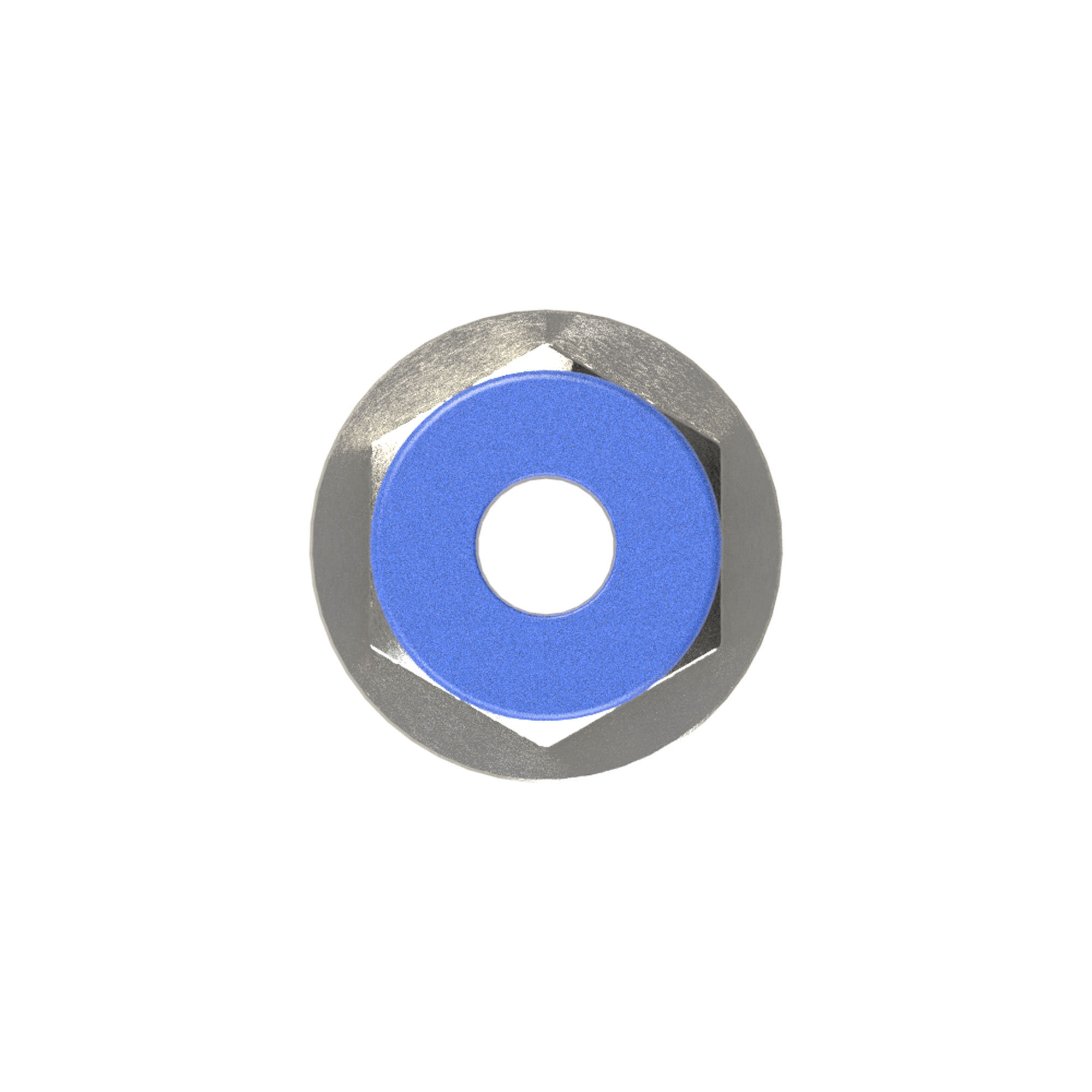 Straight push-in fitting »Blue Series« mini, M5 o., hose ext. Ø 4 - Riegler 148786