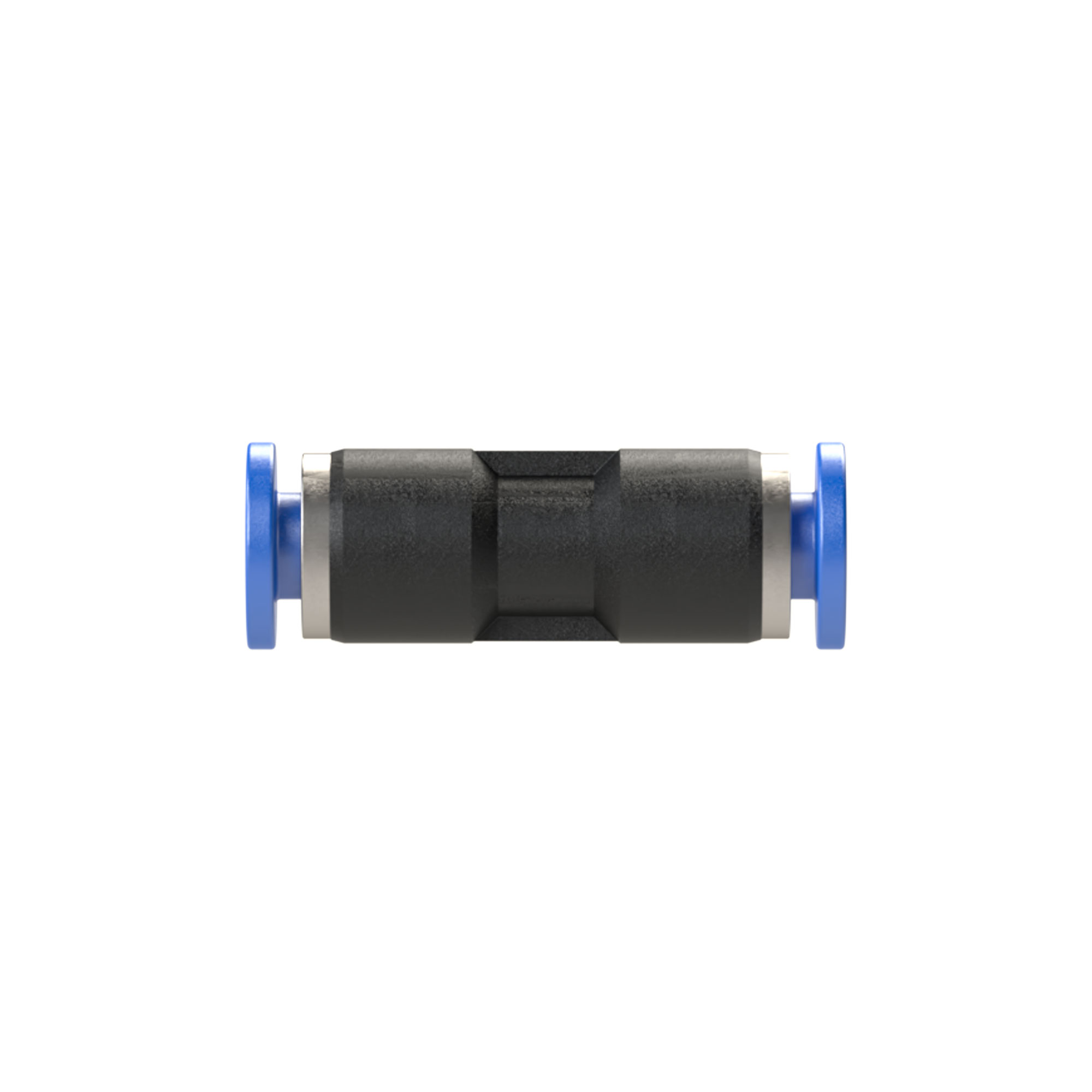 Straight push-in connector »Blue Series« mini, hose exterior Ø 6 - Riegler 148865