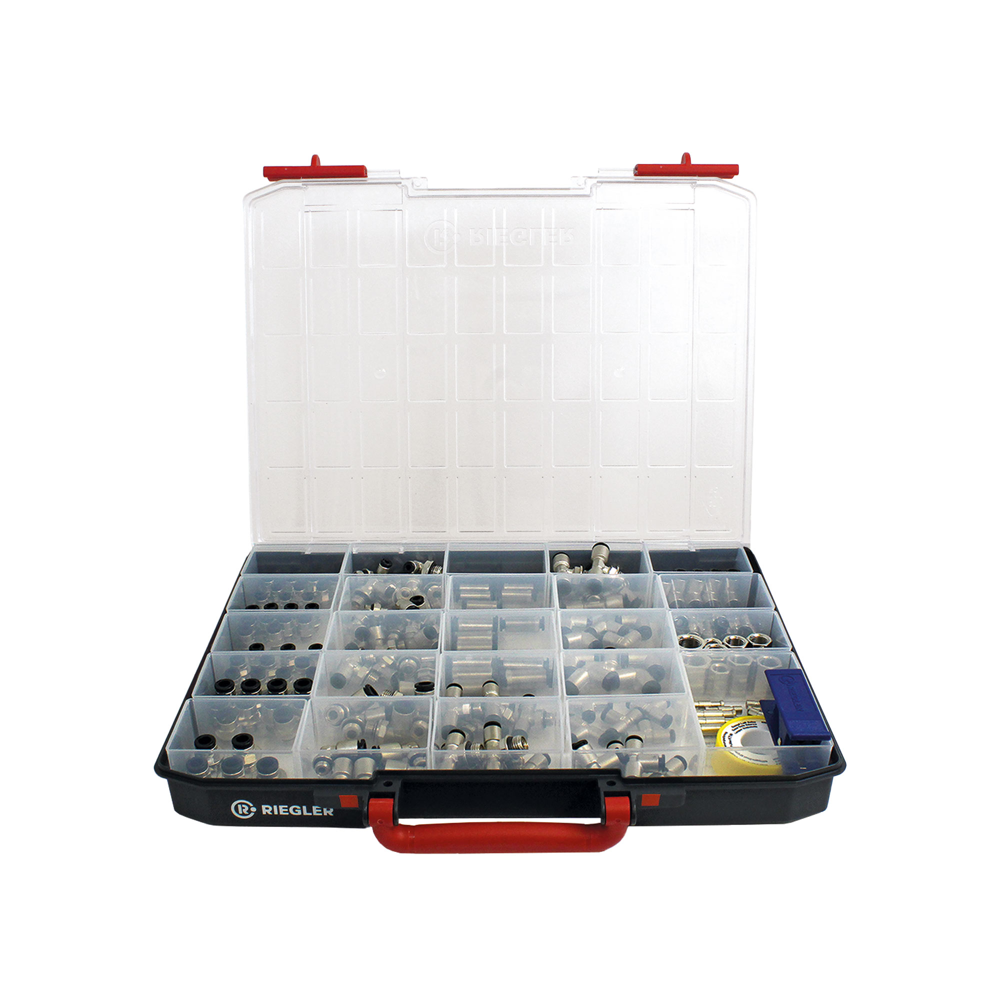 Sortimentsbox, Schnellsteckverbindungen »click-clock« - Riegler 148954