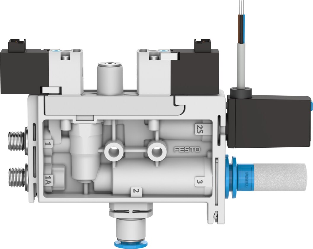 Vakuumsaugdüse OVEL-10-H-15-P-VQ6-UC-C-A-V1PNLK-H3 - Festo 8141089