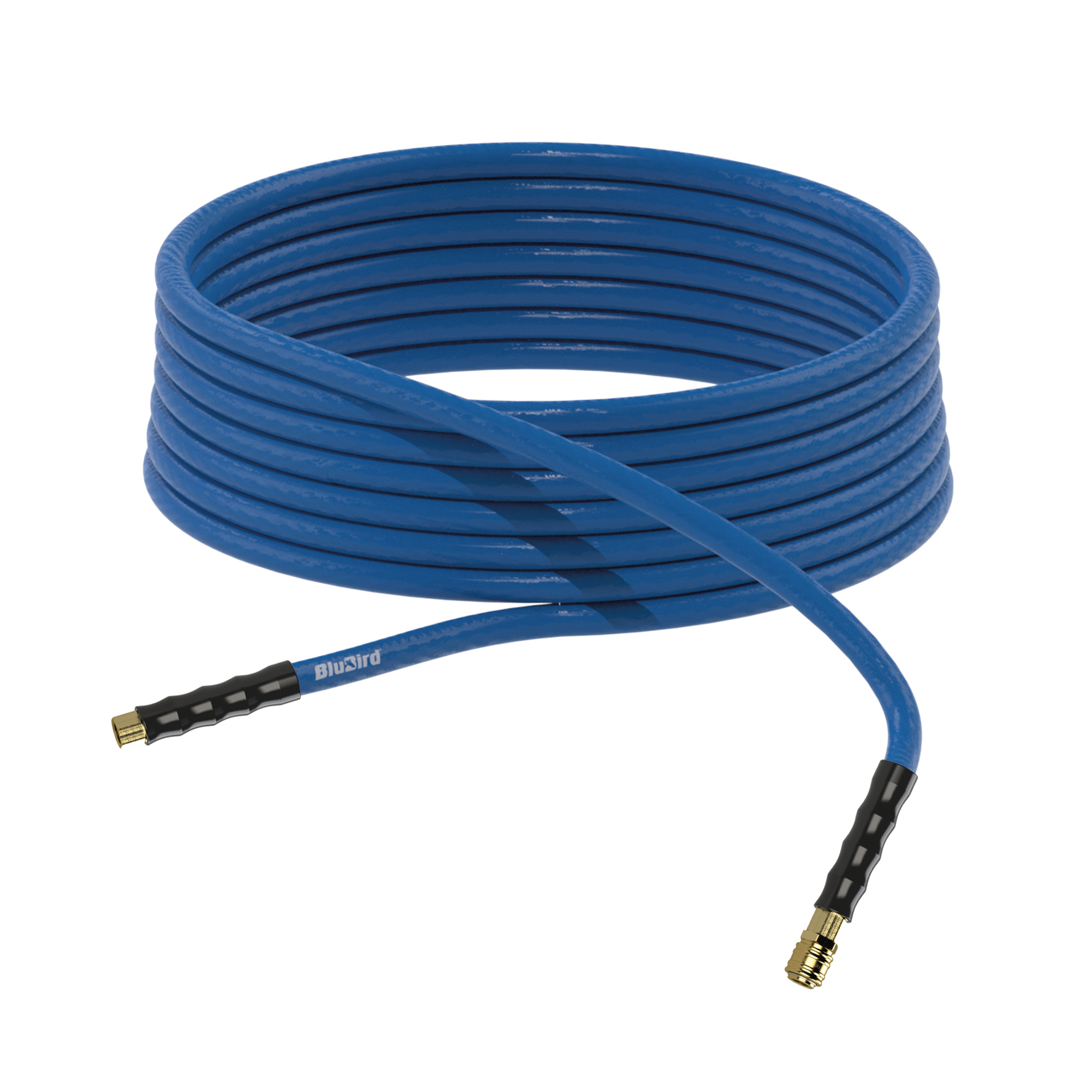 Solid rubber workshop hose set »BluBird«, QCC,Ø15,5x9,5,10m - Riegler 149594