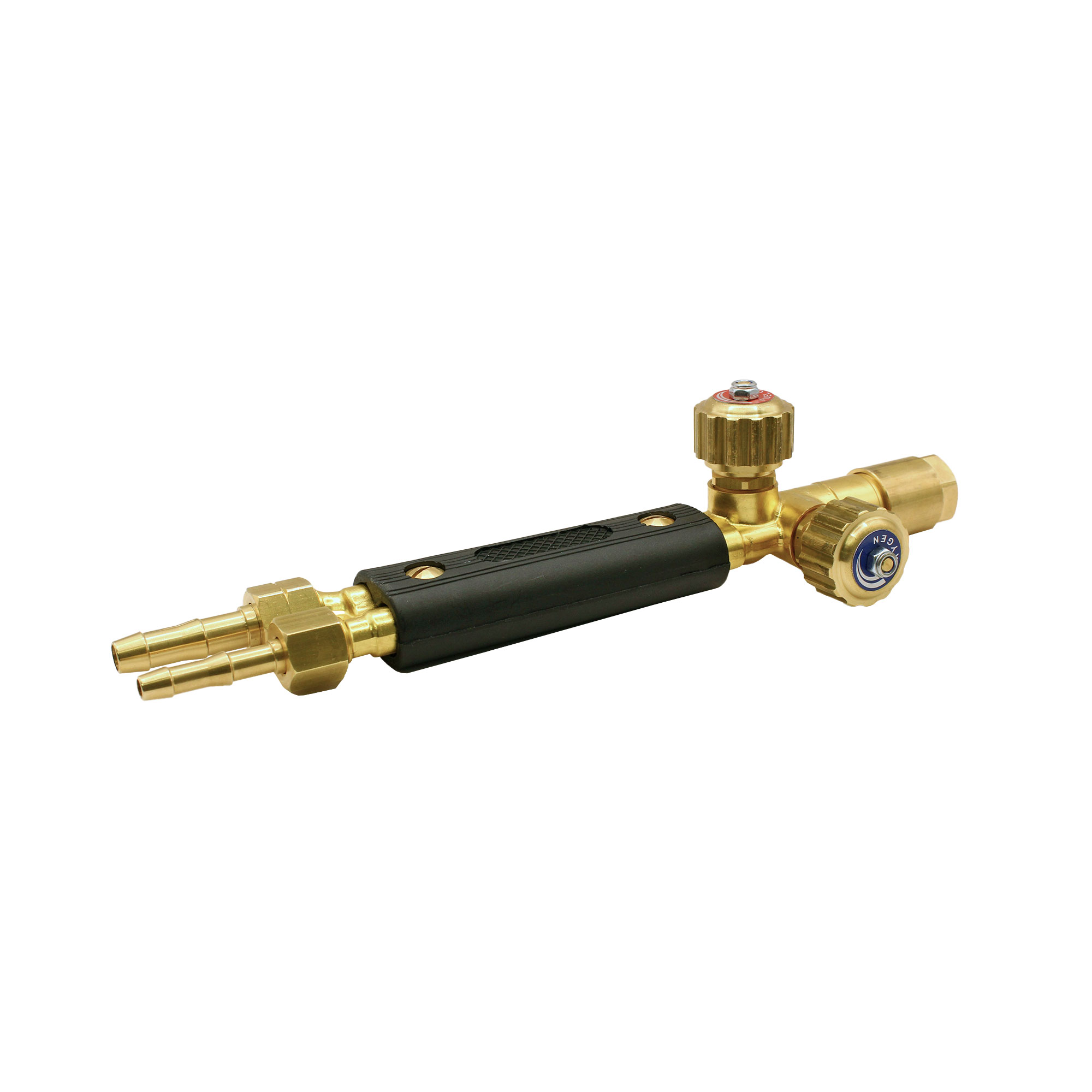 Griffstück, Schaft 17 mm, Sauerstoff G 1/4, Brenngas G3/8 LH - Riegler 149621