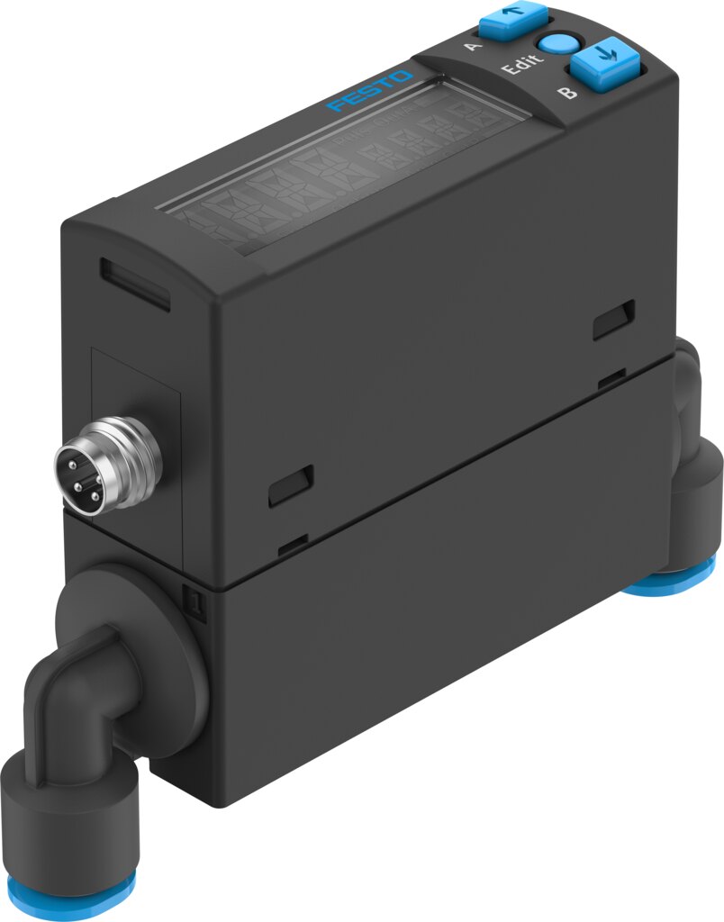 Flow sensor SFAH-50U-Q6AR-PNLK-PNVBA-M8 - Festo 8158424