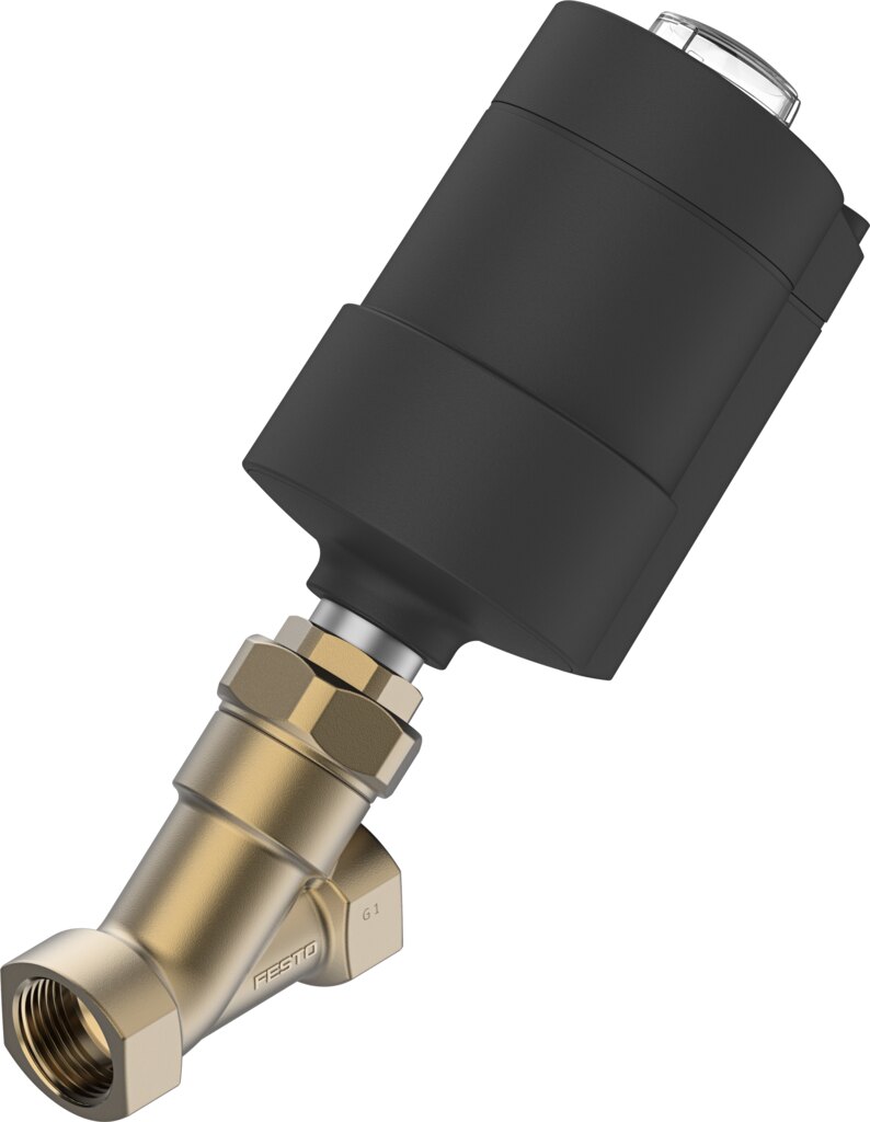 Schrägsitzventil VZXA-A-TS6-25-M6-B1T-16-K-75-20-PR-PM - Festo 8111585