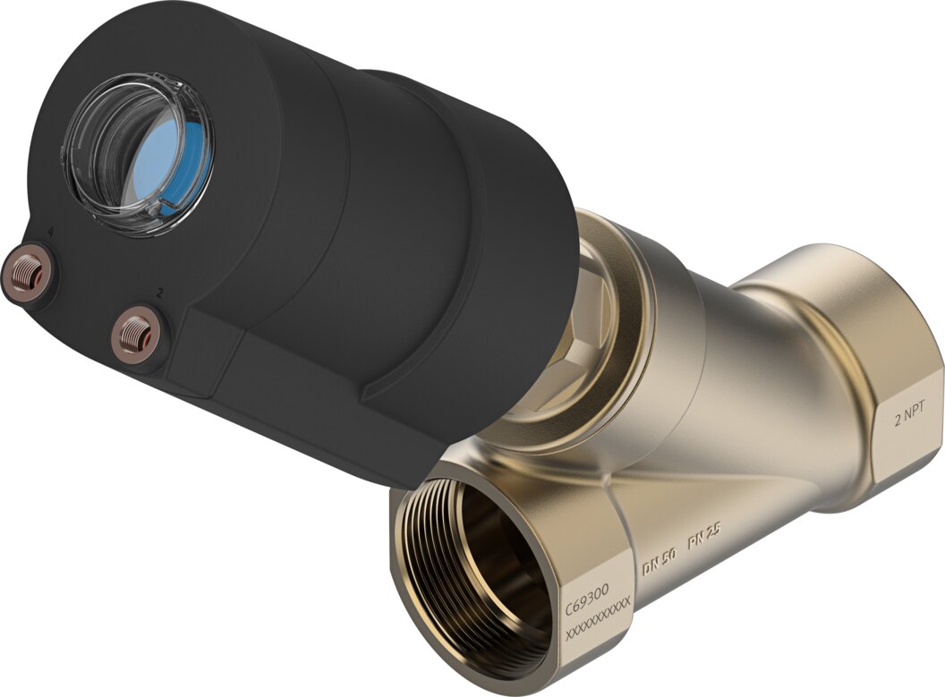Schrägsitzventil VZXA-A-TS7-2"-M6-B1T-8-K-75-20-PR-PM - Festo 8111603
