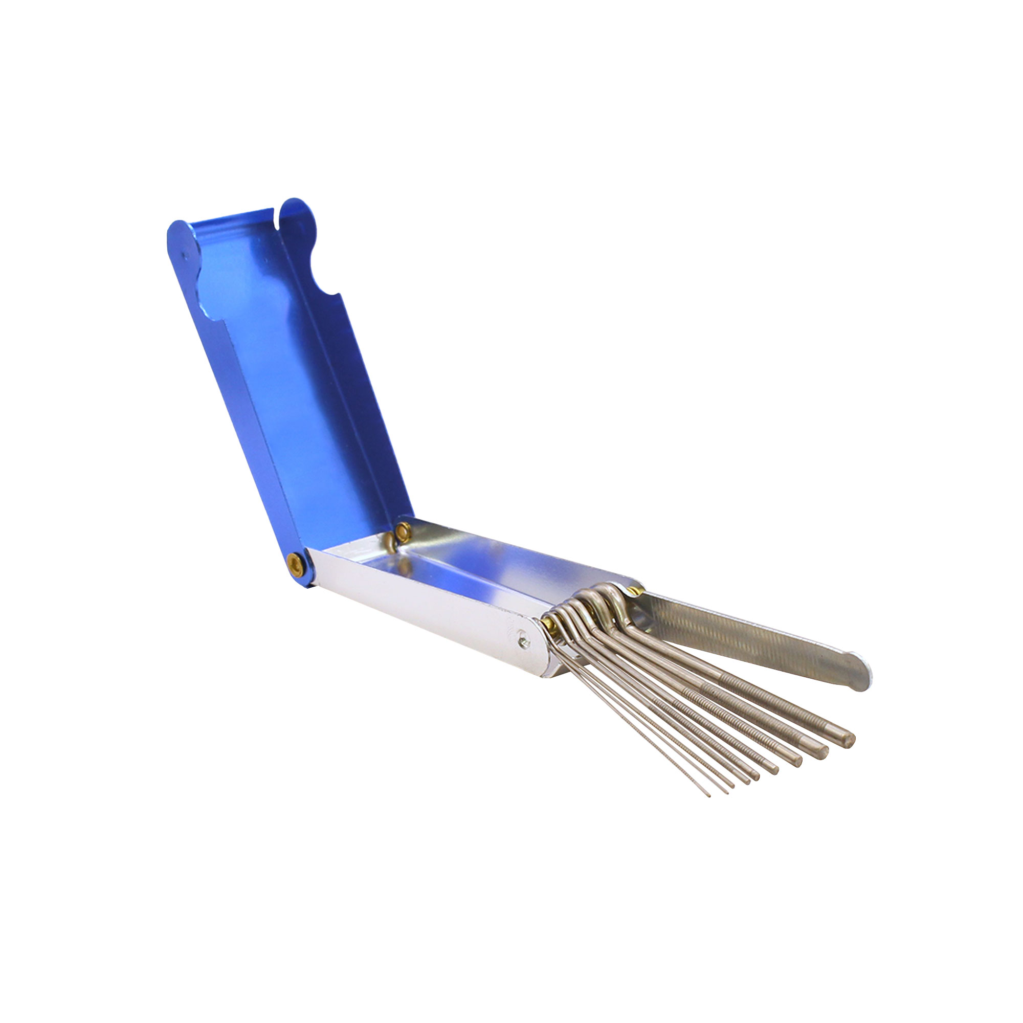 Nozzle cleaning set in metal case, for cleaning welding nozzles - Riegler 149981