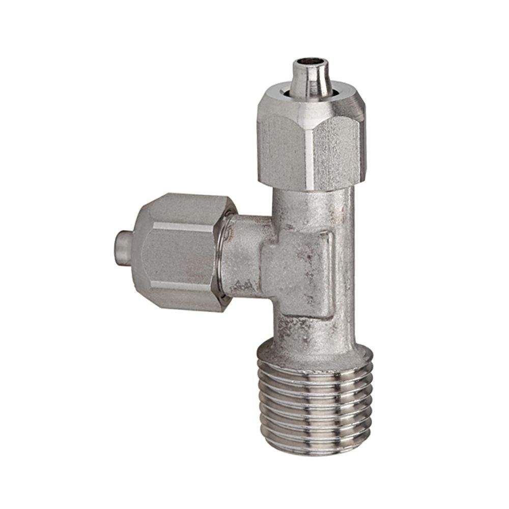 Riegler 110707.L screw-in fitting, R 1/8 o., for hose 6/4 mm, AF 12/10