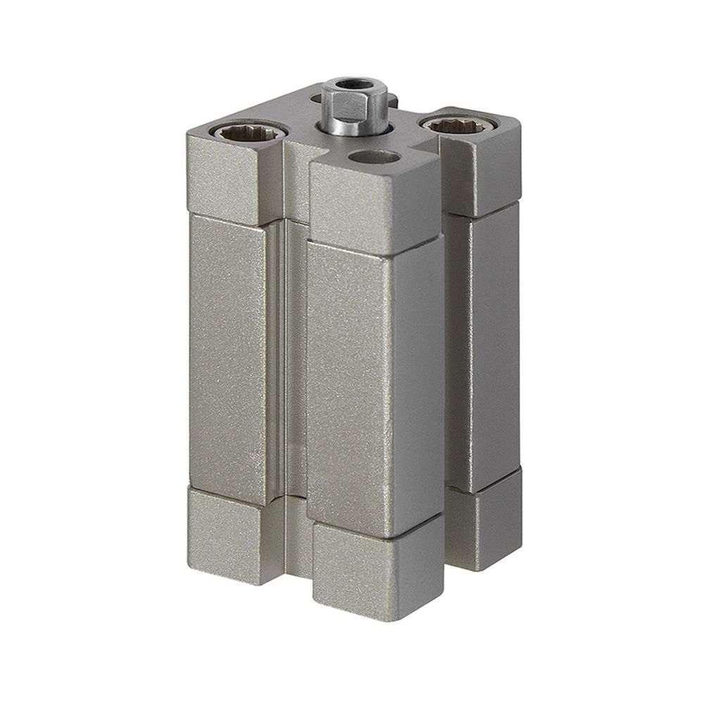 Riegler 155320.Compact cyl., double-acting, Piston Ø 12, Stroke 5,M5,ISO21287