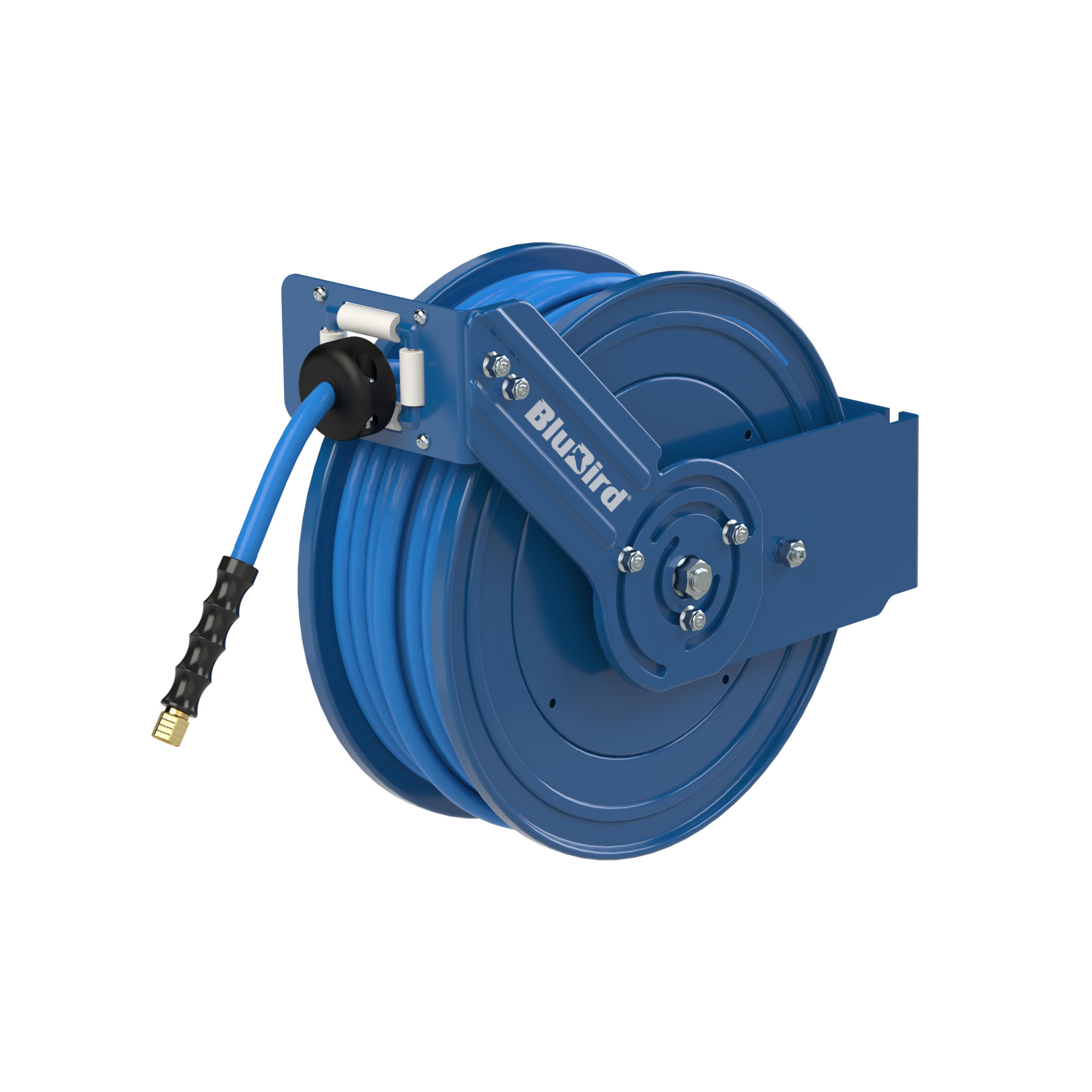 Hose reel »BluBird«, Ø 15,5 x 9,5, G 3/8 IT, 20 bar, 20 m - Riegler 150096